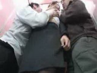 Sweet Innocence Unleashed - Naughty Girl's Elevator Ride