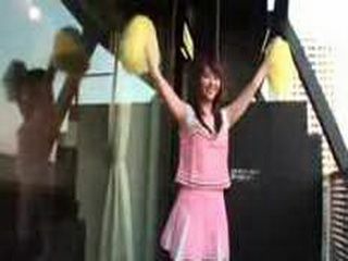 Japanese Cheerleaders and One Lucky Guy's Dick - A Must-Watch Porn Video!